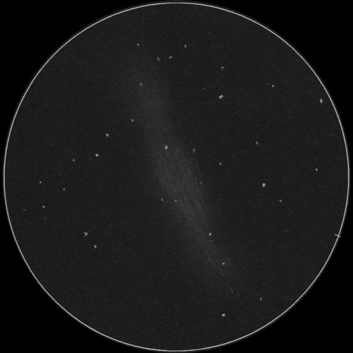 C23（NGC891)のスケッチ