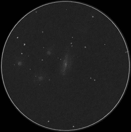 C30 (NGC7331)のスケッチ