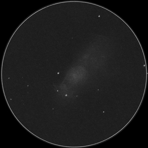 C36ニシキゴイ銀河 (NGC4559)のスケッチ