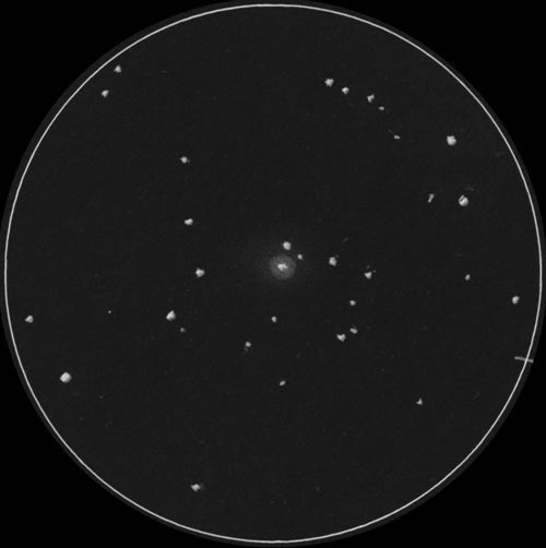 C39 エスキモー星雲 (NGC2392)のスケッチ