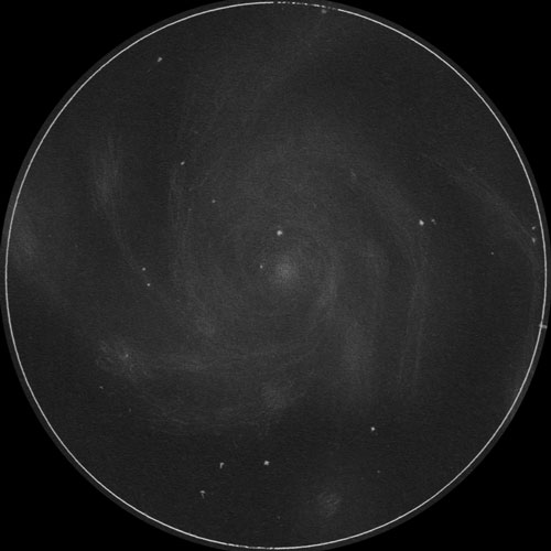 M101のスケッチ