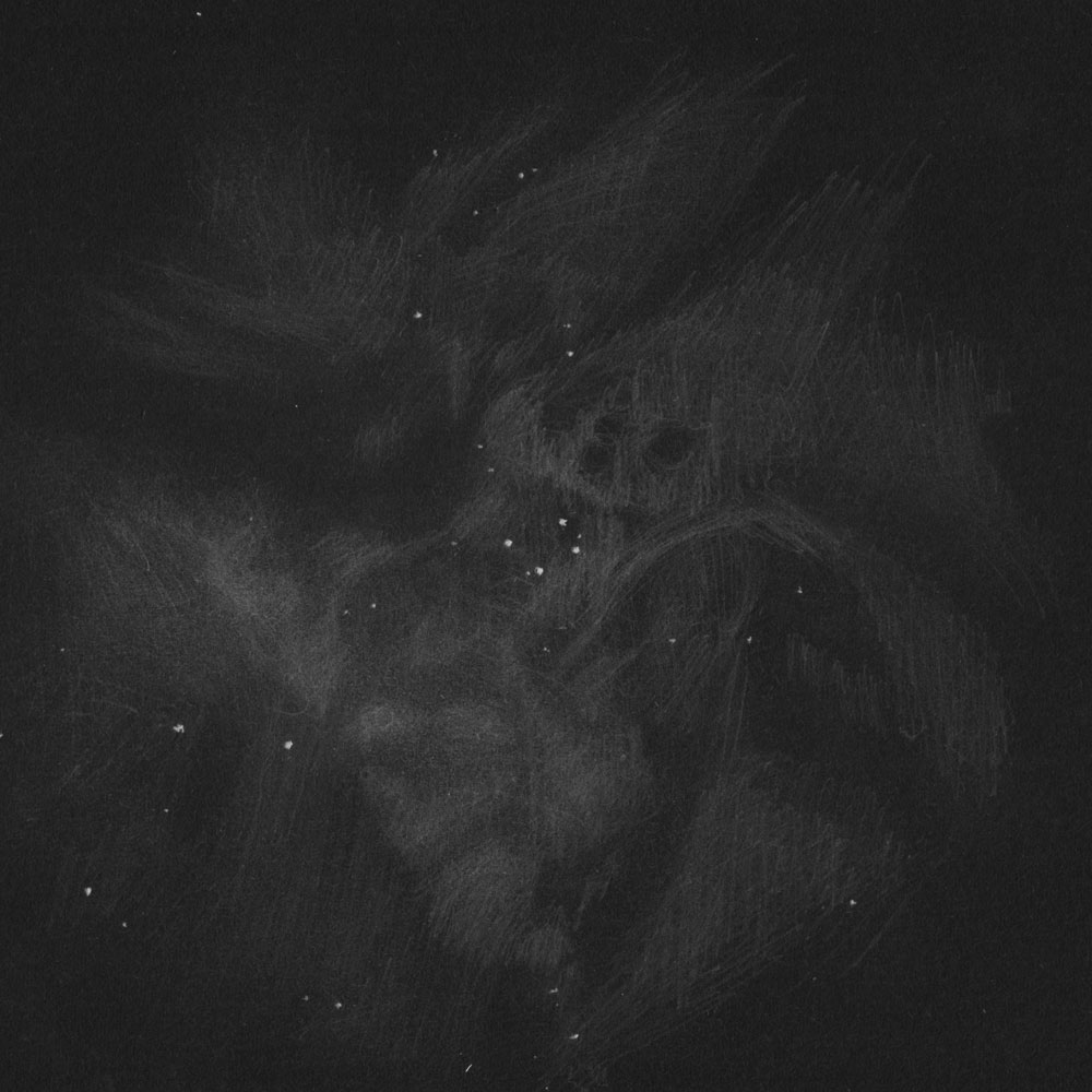 M42 オリオン大星雲 トラペジウム付近のスケッチ