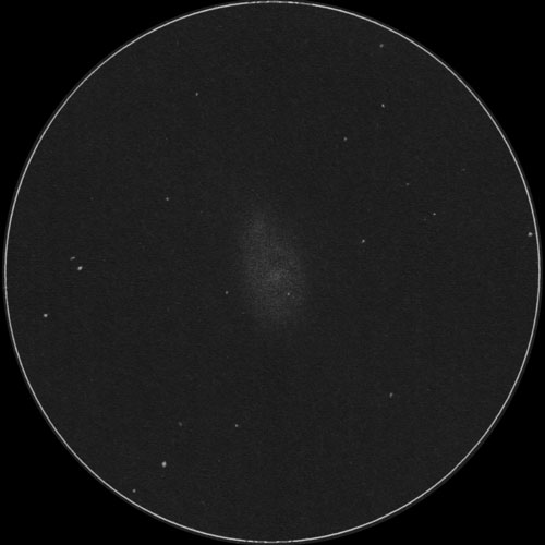 M51子持ち銀河のスケッチ