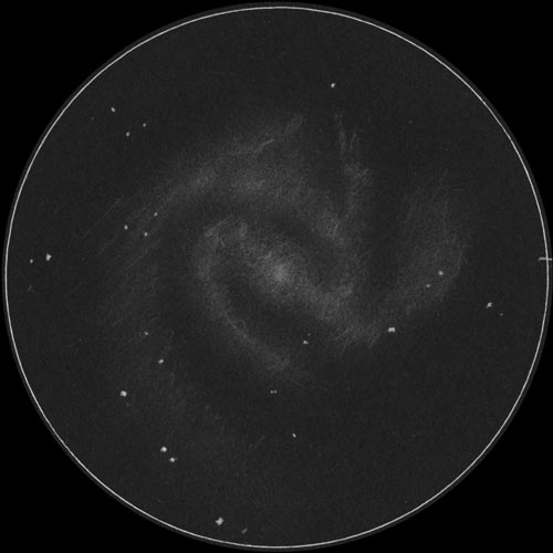 M83 (NGCN5236)のスケッチ