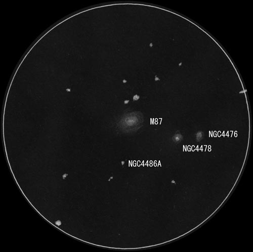 M87のスケッチ