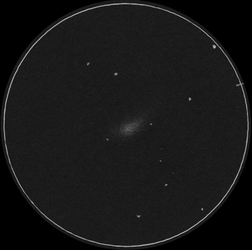 アイソン彗星 (C/2012 S1)のスケッチ
