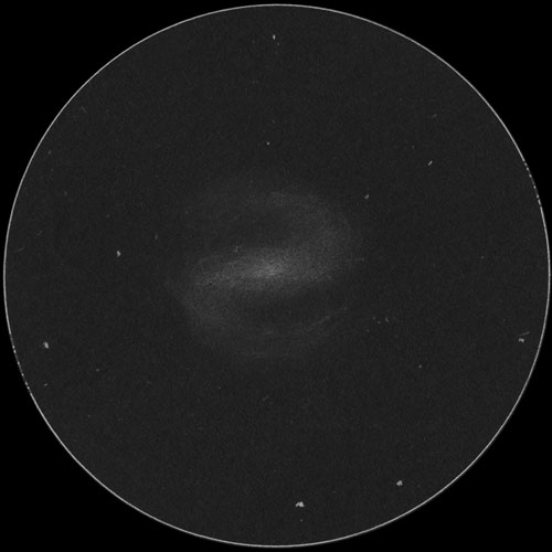 NGC1300のスケッチ