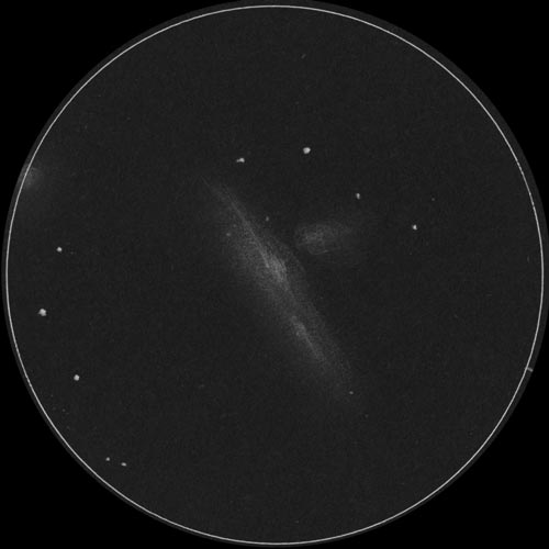 NGC1532のスケッチ