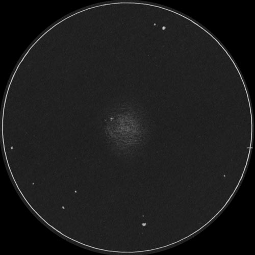 NGC157のスケッチ