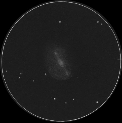 NGC2903のスケッチ