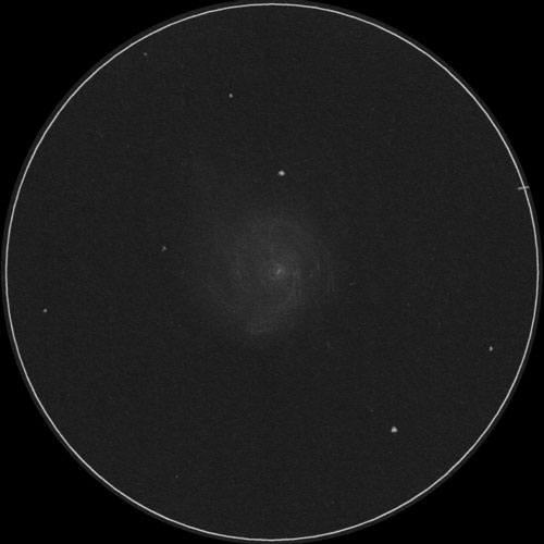 NGC3726のスケッチ