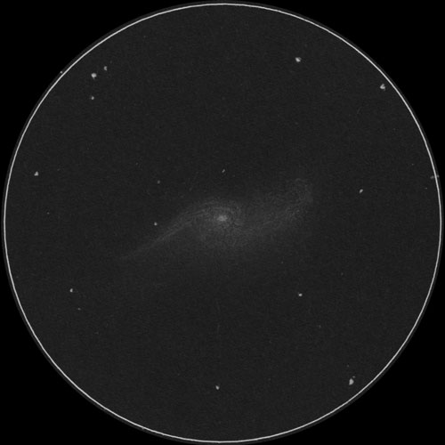 NGC4536のスケッチ