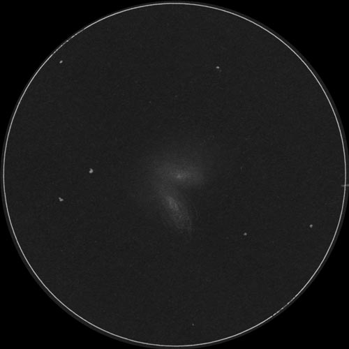 シャム双生児 (NGC4567, NGC4568)のスケッチ