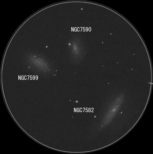 NGC6582のスケッチ