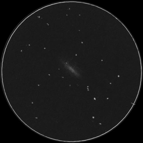 C26(NGC4244)のスケッチ