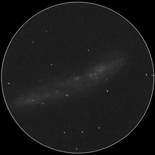 C72（NGC55)のスケッチ