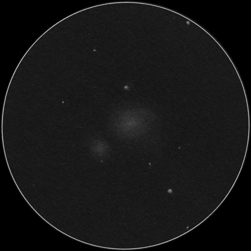 3I/ATLAS アトラス彗星のスケッチ