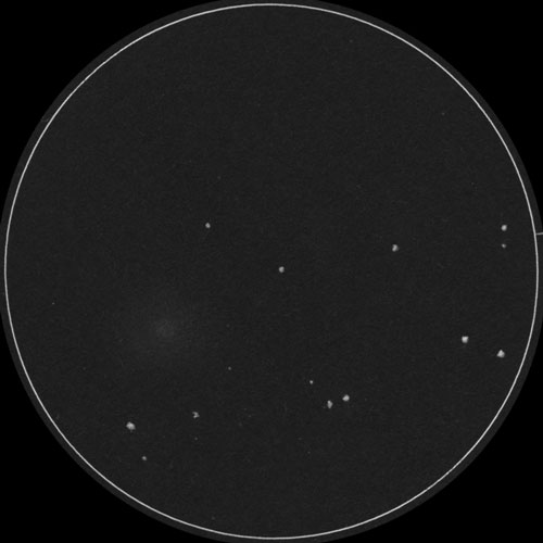 ボリソフ彗星 (2I/Borisov, C/2019 Q4)のスケッチ