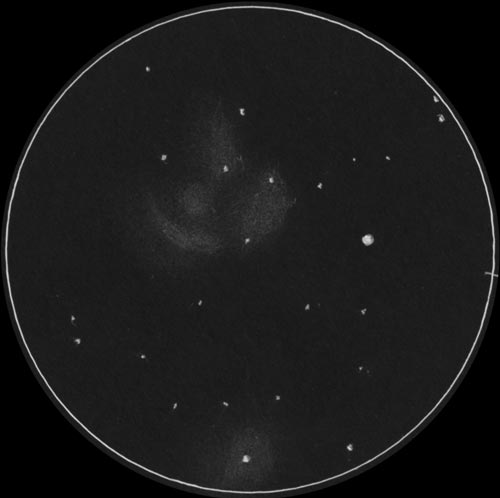 NGC2024燃える木のスケッチ