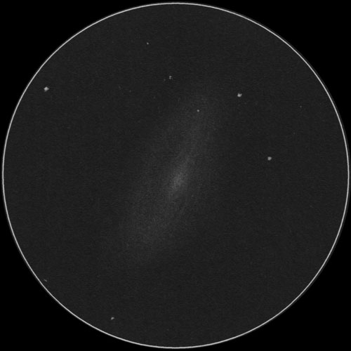 NGC2841のスケッチ