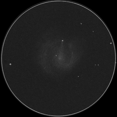 NGC3184のスケッチ