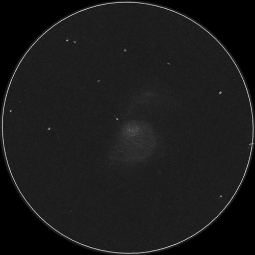 NGC5474のスケッチ