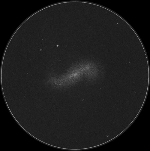 NGC613のスケッチ