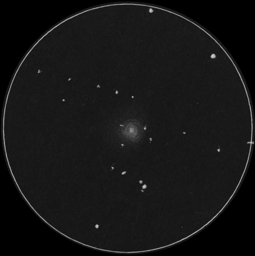 NGC6356のスケッチ